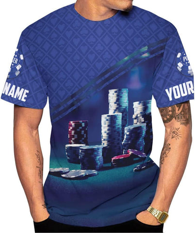 Royal Fight Personalized Poker Shirt 3D Funny Poker Shirt for Men Casino Poker Shirt Gifts Men Women Funny Poker Gift