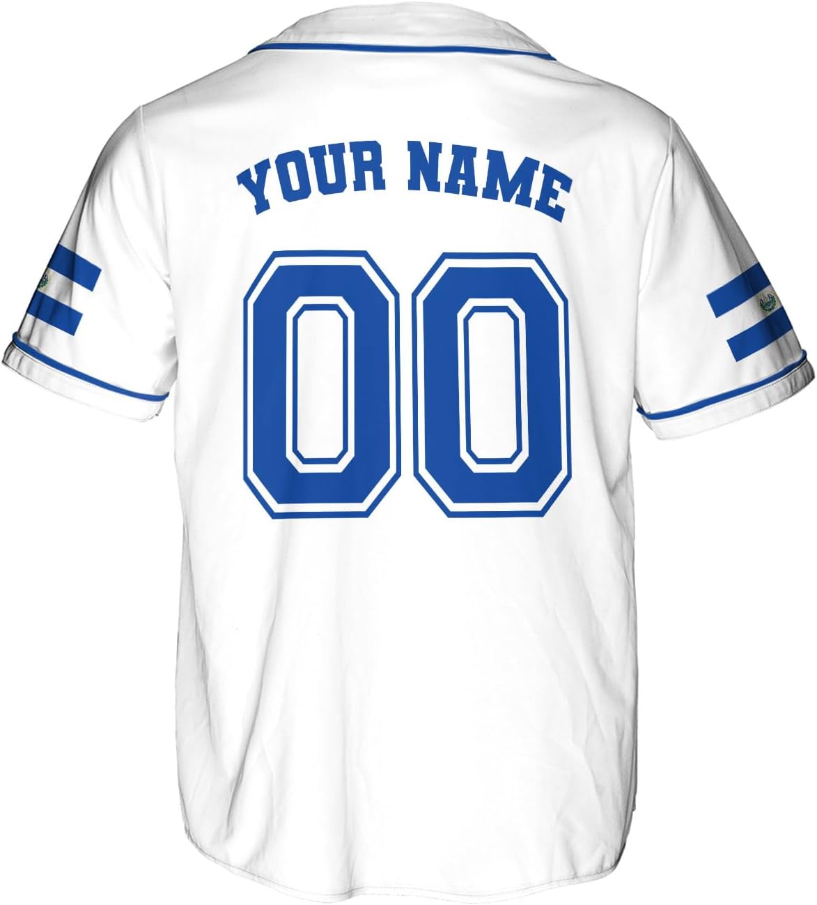 Parvii Personalized El Salvador Baseball Jersey - Proud El Salvador Shirt for Men
