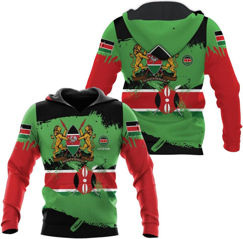 Personalized Kenya Flag 3D Shirts - Kenyan Pride Gift