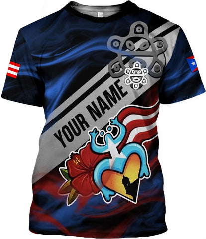 Mostefy Personalized Name Puerto Rico Shirt, Customized Puerto Rico Shirts for Men and Women, Puerto Rico Flag T-Shirt3