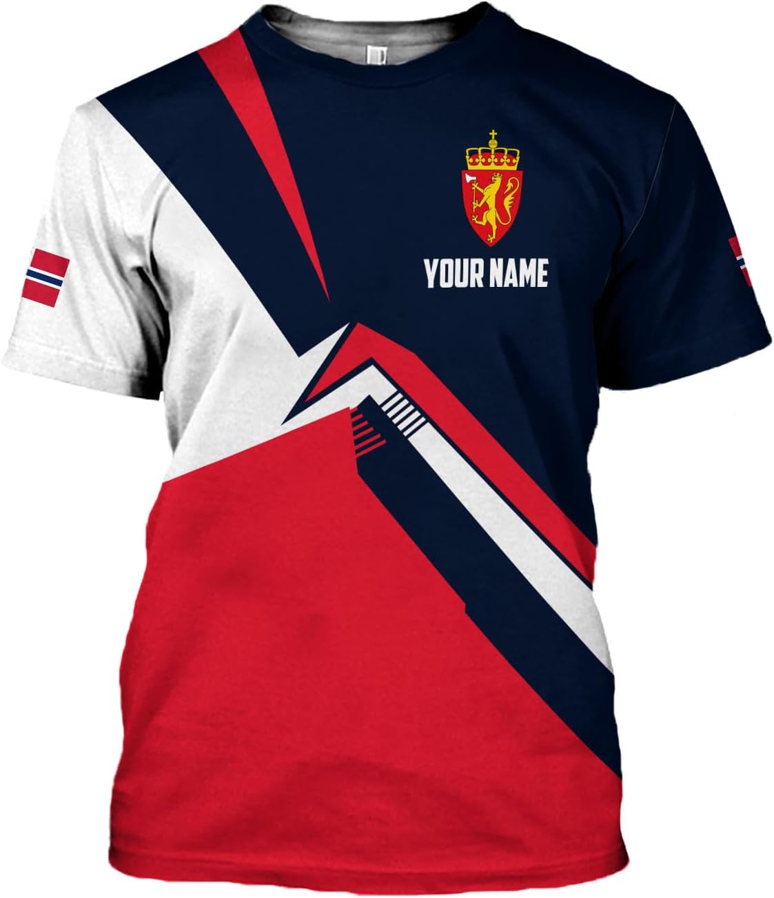 Personalized Norway Shirts, Norway Flag Pride T-Shirt, Norwegian Shirt for Men, Norway Short Sleeves T-Shirt S-5XL (NW 2)