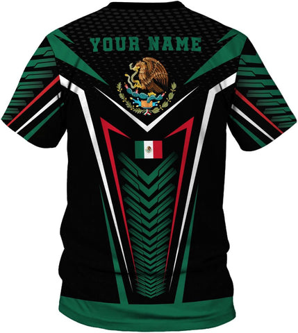 Mostefy Personalized Name Mexican Shirts for Men 3D, Customized Mexico Shirts for Men, Mexico Shirts for Women Mexico Shirt1