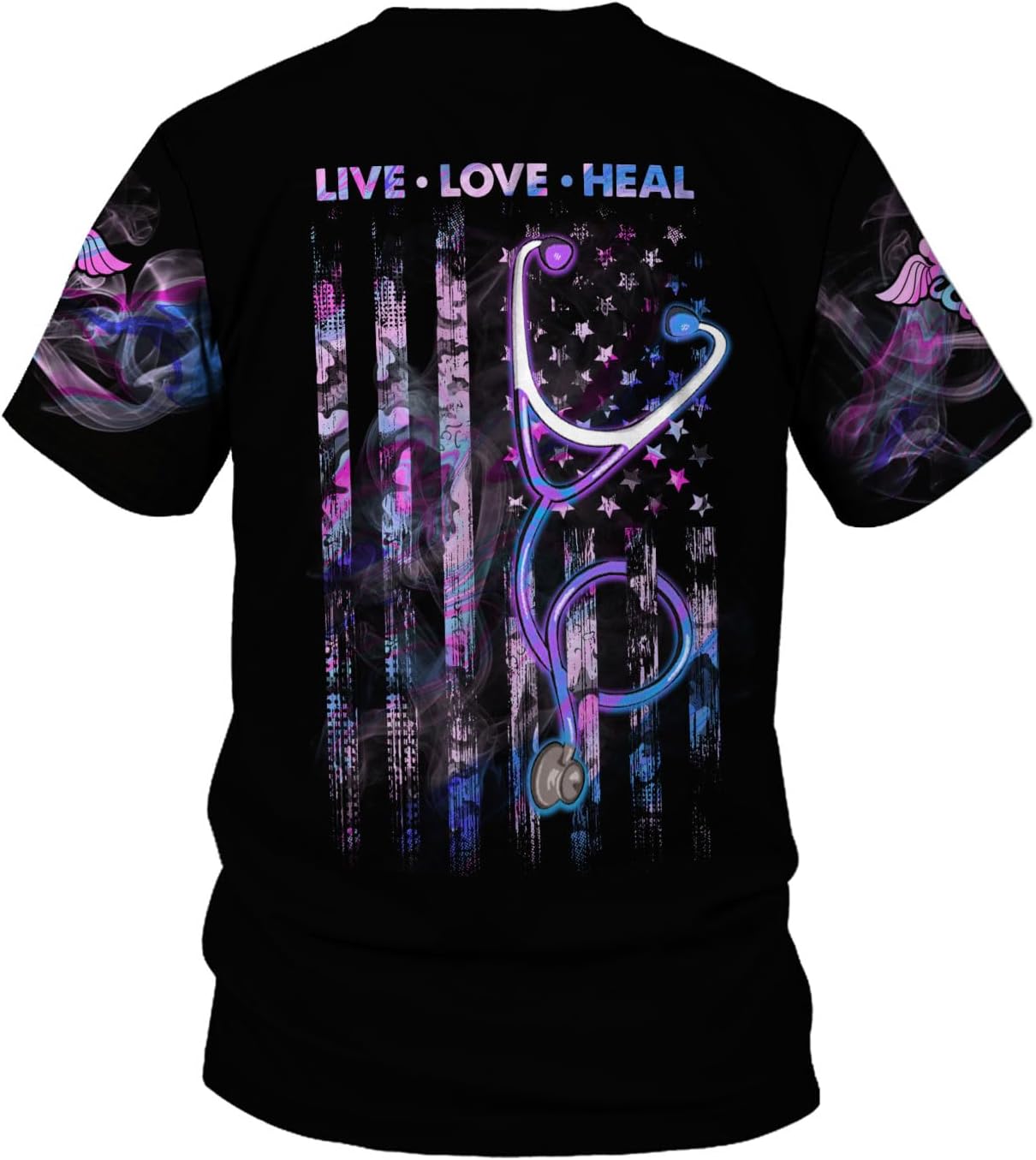 Custom Er Nurse Shirts for Women Future Nurse Shirt 3D Nursing Shirts for Nurses Emergency Nurse Shirt CNA Shirts CNA Shirt