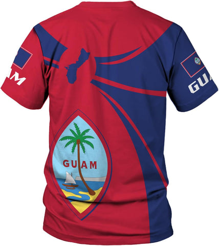 Artparel Personalized Guam Shirts Guahan Pride Shirt Guamanian T-Shirt Guahan Shirts for Men Women Guam Gifts S-5XL