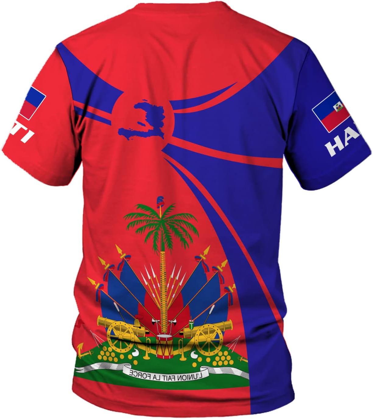 AOVL Personalized Haiti Shirt Haitians Flag Pride Shirt Haiti Shirts for Men & Women Haitian Pride Tshirt Haitian Flag Shirt