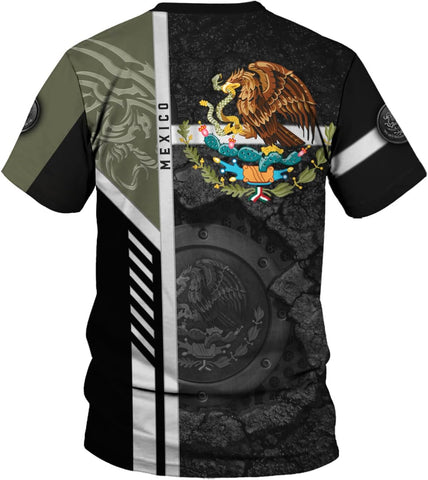Rivelus Personalized Name Mexican Shirts for Men, Customized Mexico Shirts for Men, Mexico Shirts for Women Mexico Shirt