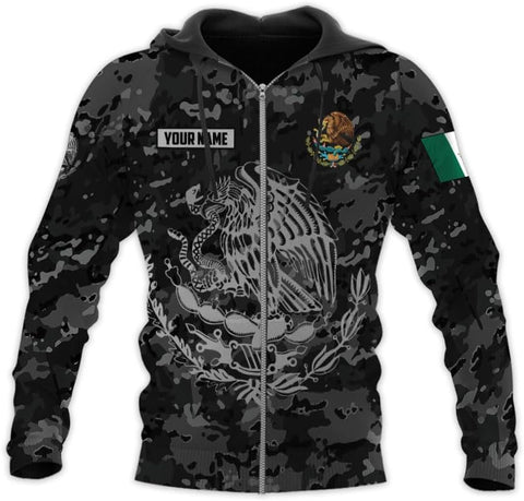 RoyalBro Personalized Mexico Shirts, Camisas De Mexico, Mexico Shirts for Men, Mexican Flag Jersey Shirt Mexico 3D Shirt