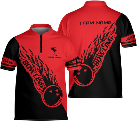 Ligthuy Personalized Bowling Jersey 3D, Bowling Shirts for Team, Bowling Shirt Unisex for Men Women, Bowling Shirts for Men