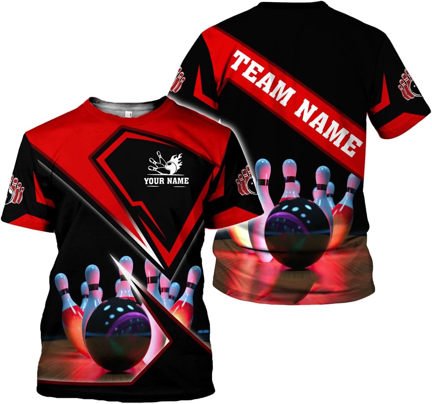 Mostprints Custom 3D Bowling Shirts Personalized for Men and Women - Unique Team Shirt & Gifts for Bowling Lovers