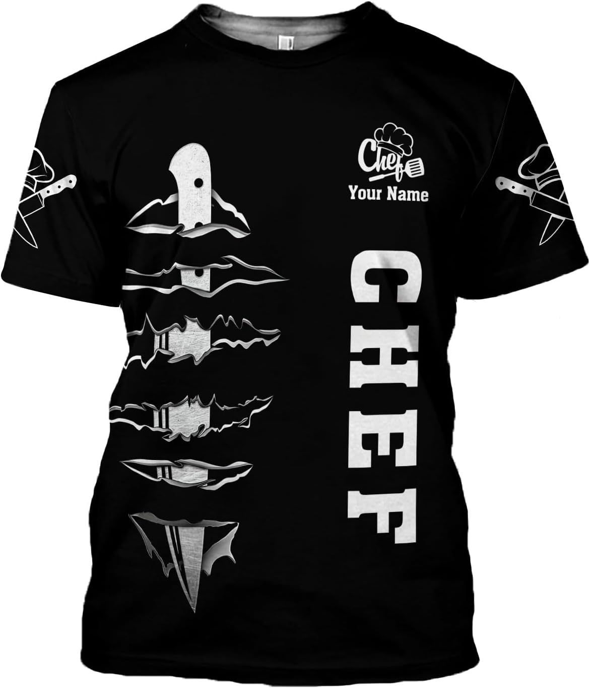 Personalized Chef Shirt, Chef Shirts for Men Chef Shirts for Women, Chef Clothes Gifts for a Chef, Chef Tee Shirts (HD341)