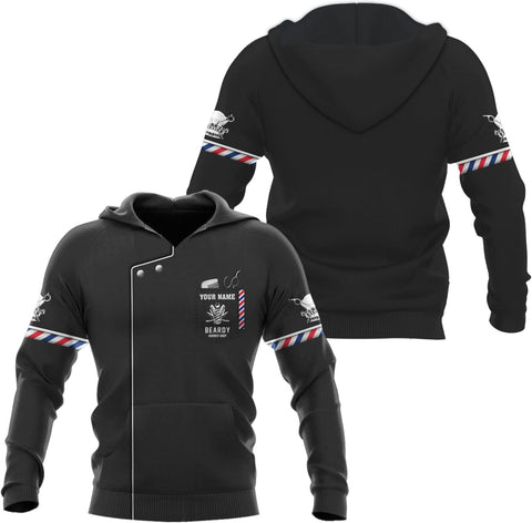 Personalized Barber Shirts Unisex All Over Printed Sportwear Hoodie, T Shirt, Zip Hoodie, Sweatshirt for Men Women