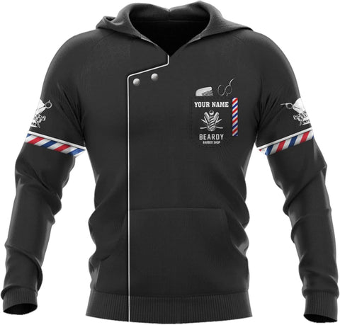 Personalized Barber Shirts Unisex All Over Printed Sportwear Hoodie, T Shirt, Zip Hoodie, Sweatshirt for Men Women