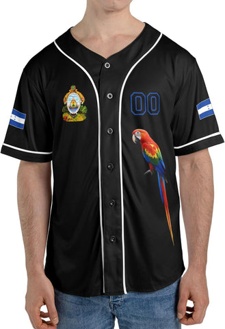 AOVL Personalized Honduras Baseball Jersey Shirt, Honduras Jersey for Men and Women, Jersey Honduras, Camisa Honduras Hombre
