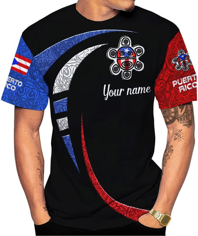 Mostefy Personalized Name Puerto Rico Shirt, Customized Puerto Rico Shirt for Men and Women, Sweatshirt, Hoodie, Zip Hoodie