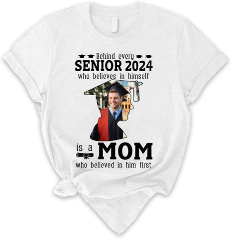 Personalized Graduation 2024 Shirt Proud Family of A Class of 2024 Graduate Class of 2024 Senior Class of 2024 Class of 2024
