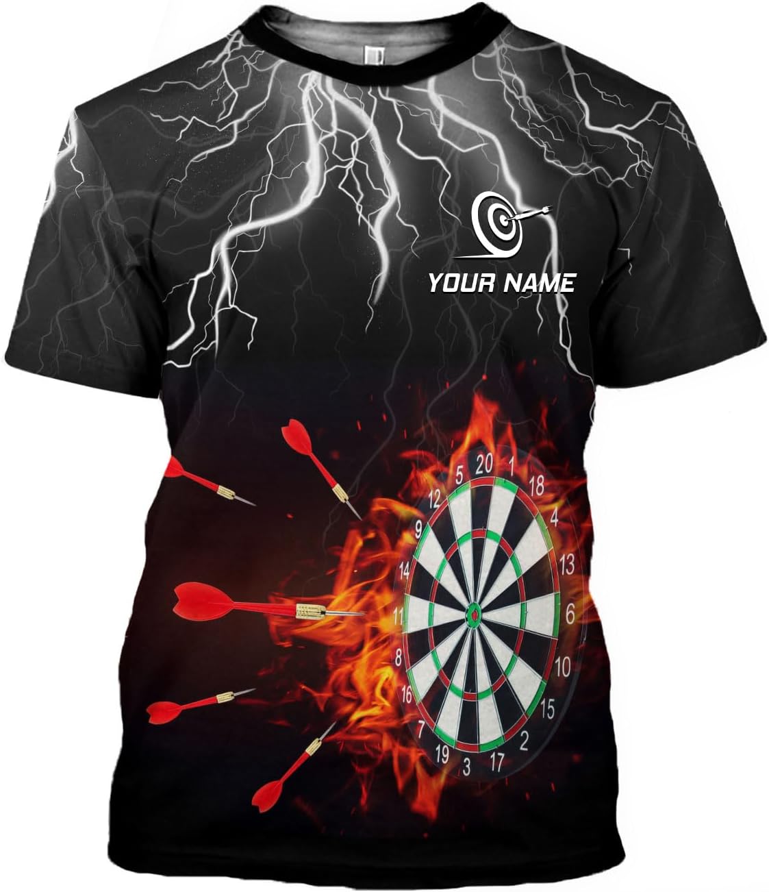 Personalized Darts T- Shirts, Dartboard Shirts, Darts 3D Sweatshirt, Hoodies Gift, Dart Shirts for Team, Dart League