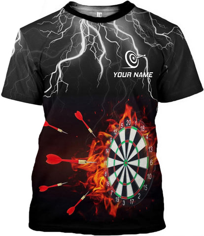 Personalized Darts T- Shirts, Dartboard Shirts, Darts 3D Sweatshirt, Hoodies Gift, Dart Shirts for Team, Dart League