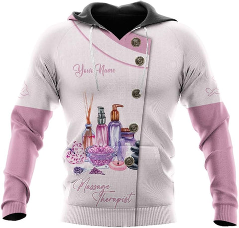 Personalized Massage Therapist Women's T-Shirt - Spa Uniform, Gift