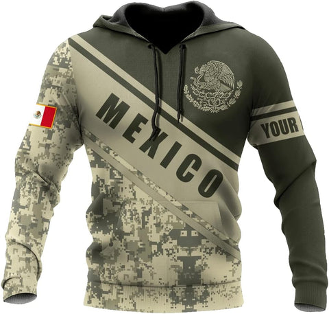 Mostefy Personalized Name Mexican Hoodie 3D, Customized Mexican Hoodies for Men, Unisex Mexico Hoodie 3D, Mexico Hoodies for Men, Mexico Flag Gift for Women, T Shirt, Zip Up Hoodie, Sweatshirt HDM104