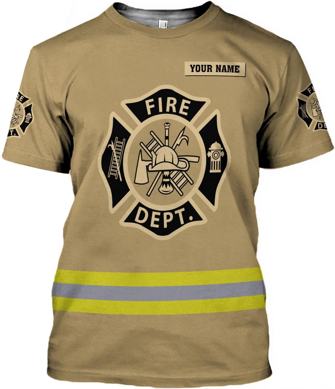 Custom Fire Department Shirts Fire Rescue Shirts for Men Fire Department Shirts for Women Fire Dept Shirt Fire Fighter Shirts
