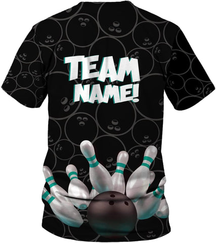 Mostprints Personalized Name Bowling Shirts for Men and Women 3D, Bowling Shirts for Team Bowling, Bowling Shirts Gift