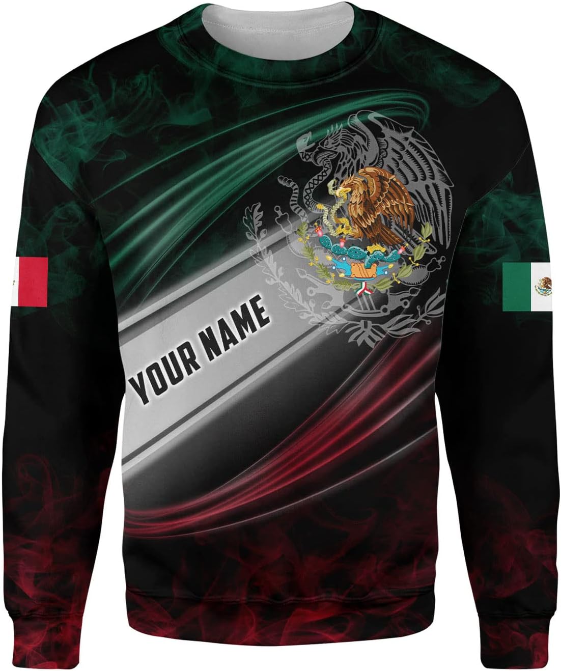 Personalized Name Mexican Hoodie 3D, Customized Mexican Hoodies for Men, Unisex Mexico Hoodie, Mexico Hoodies for Men 2