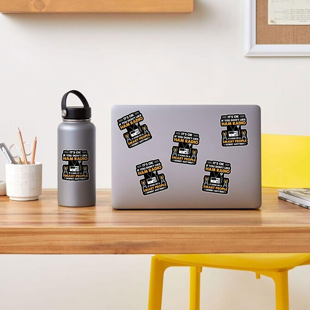 3 Pcs It's Okay If You Don't Like Ham Radio Sticker, Gifts for Ham Radio Operators Amateur Ham Radio Operator Sticker Funny Amateur Radio Gift Stickers for Laptop Watter Bottle Phone Car Helmet 3"x3"