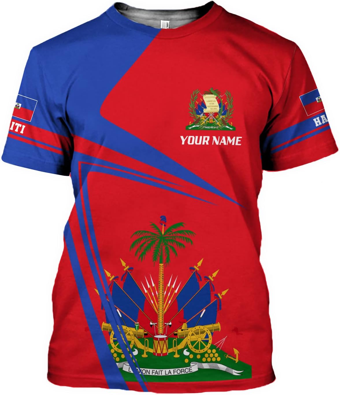 Personalized Haiti Shirt, Haitians Flag Pride Shirt, Haiti Shirts for Men & Women, Haitian Pride Tshirt, Haitian Flag Shirt