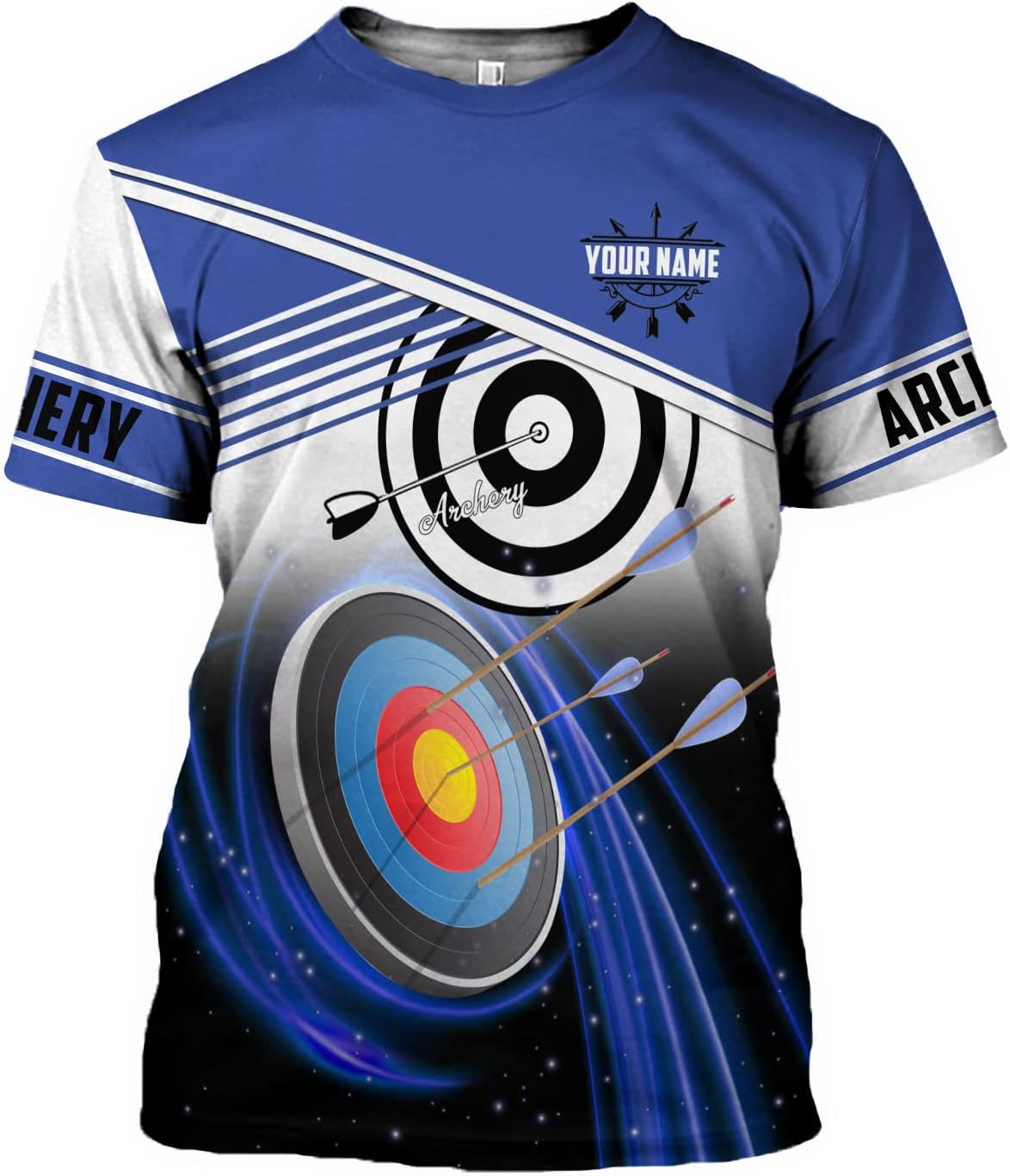 Personalized Men's Archery Shirts, Custom Name & Team Name Jerseys, S-5XL Polo Shirts