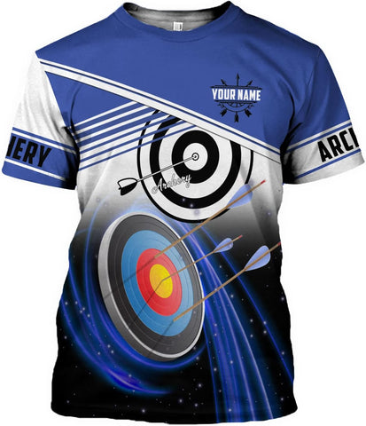 Personalized Men's Archery Shirts, Custom Name & Team Name Jerseys, S-5XL Polo Shirts