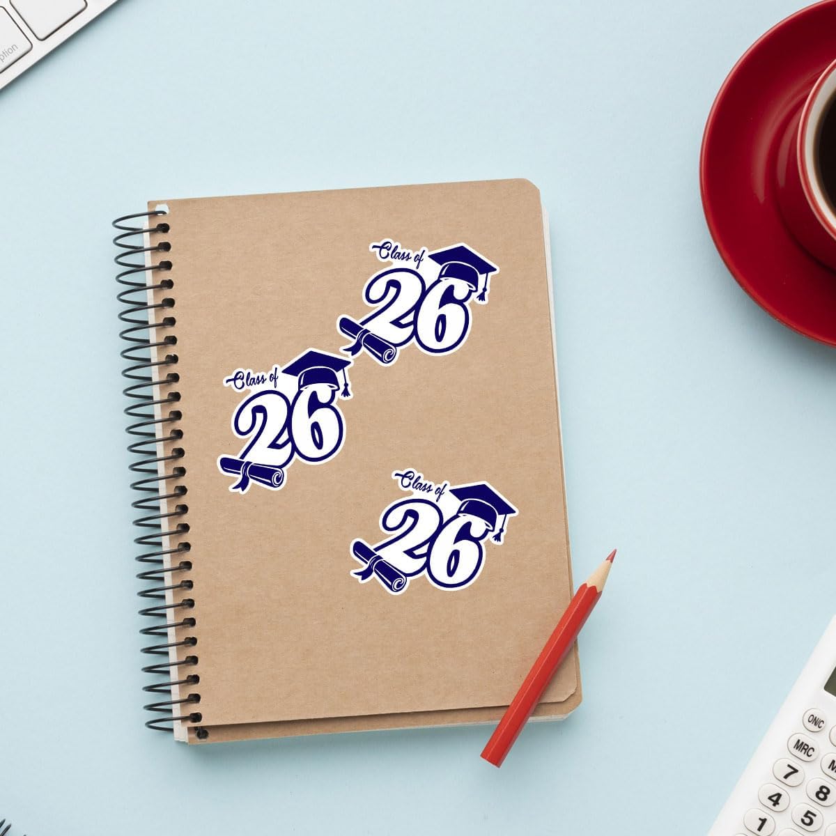 3 Pcs Senior 2026 Sticker, Class of 2026 Sticker, 2026 Senior Sticker, Graduation 2026 Sticker for Laptop Water Bottle Phone Car Window Helmet Vinyl Stickers 3 Inches (Class of 2026)