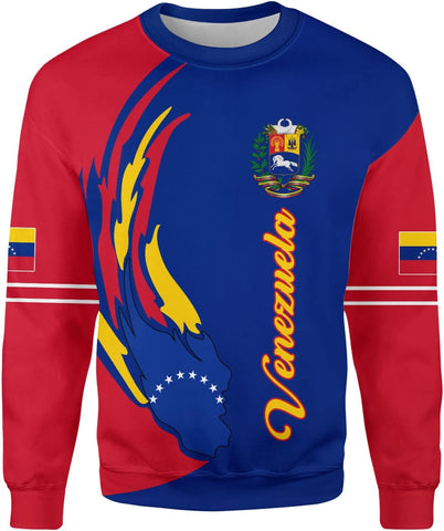 Royal Fight Personalized Coat of Arms Shirt with Venezuela Flag - Pride Shirts for Men & Women