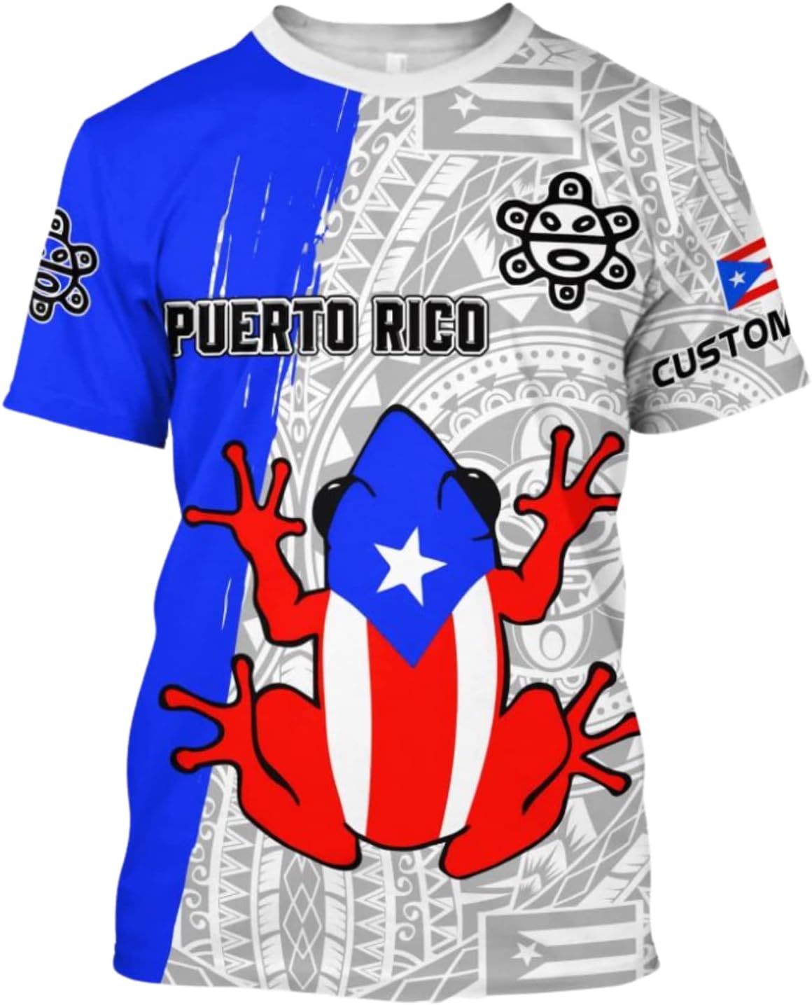 Personalized Name Puerto Rico Shirt and Short, Customized Name Combo Puerto Rico Shirt and Short for Men and Women1