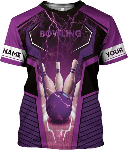 Podagree Personalized Name Bowling Shirts for Men and Women 3D, Bowling Shirts for Team Bowling, Bowling Shirts Gift