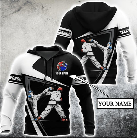 MAPrints Personalized Taekwondo 3D Shirt, Gift for Taekwondo Lover, Taewondo T-Shirts, Sweatshirt, Hoodie and Zip Hoodie