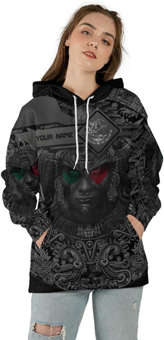 Mostprints Personalized Name Mexican Hoodie 3D, Mexican Hoodies for Men, Unisex Mexico Hoodie, Mexico Hoodies for Men