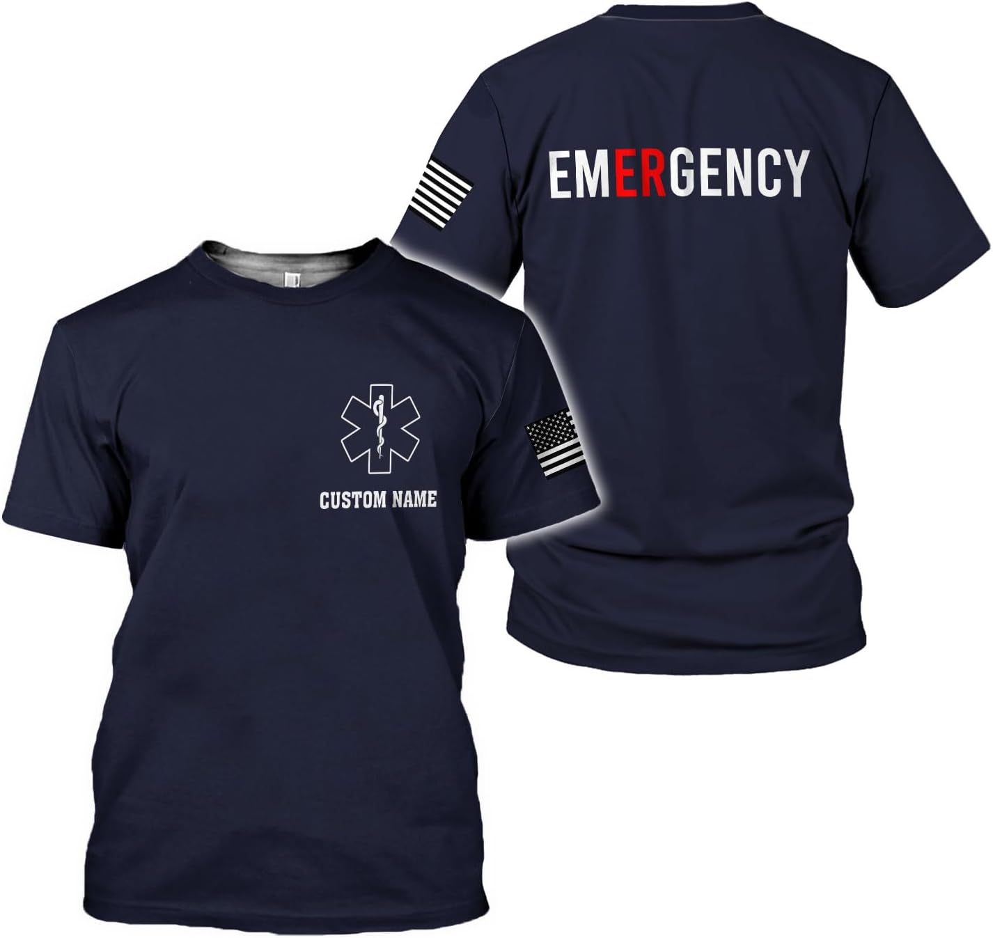 PAgree Custom ER Nurse Shirt - Women's Emergency Room Tshirt