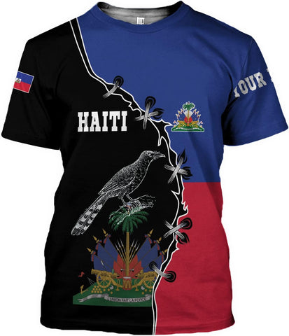 Personalized Haiti Shirt Haiti Tshirt Haiti Shirts for Men & Women Haitian Pride Tshirt Haiti t Shirt Haiti Gifts Tee