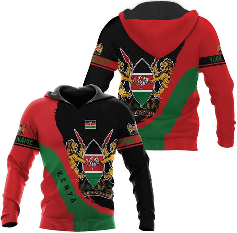 Personalized Kenya Flag 3D Shirts - Kenyan Pride Gift