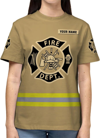 Custom Fire Department Shirts Fire Rescue Shirts for Men Fire Department Shirts for Women Fire Dept Shirt Fire Fighter Shirts