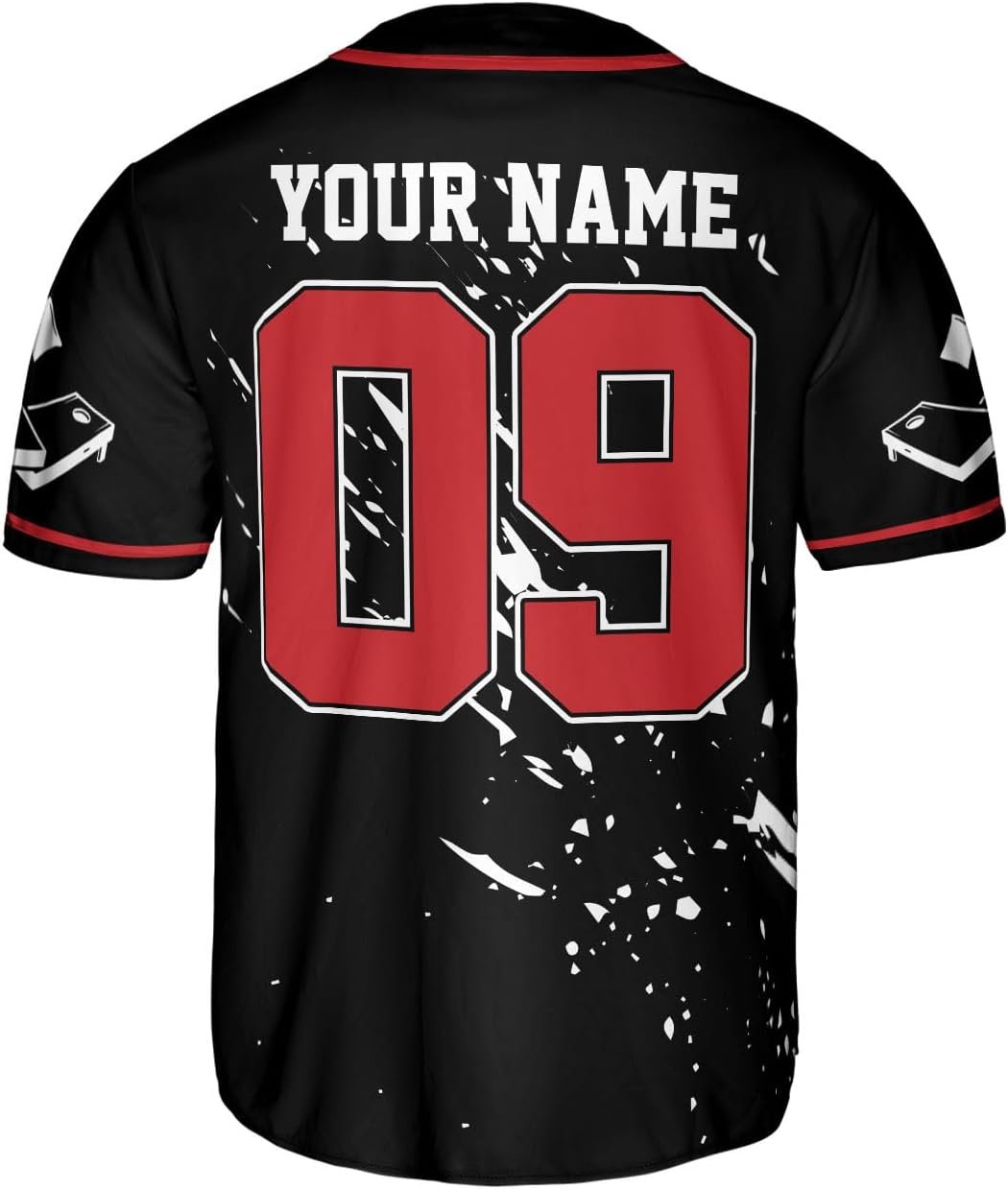 Royal Fight Personalized Cornhole Baseball Jersey Cornhole Toss Like A Boss Baseball Shirts Funny Cornhole Jerseys Men Women