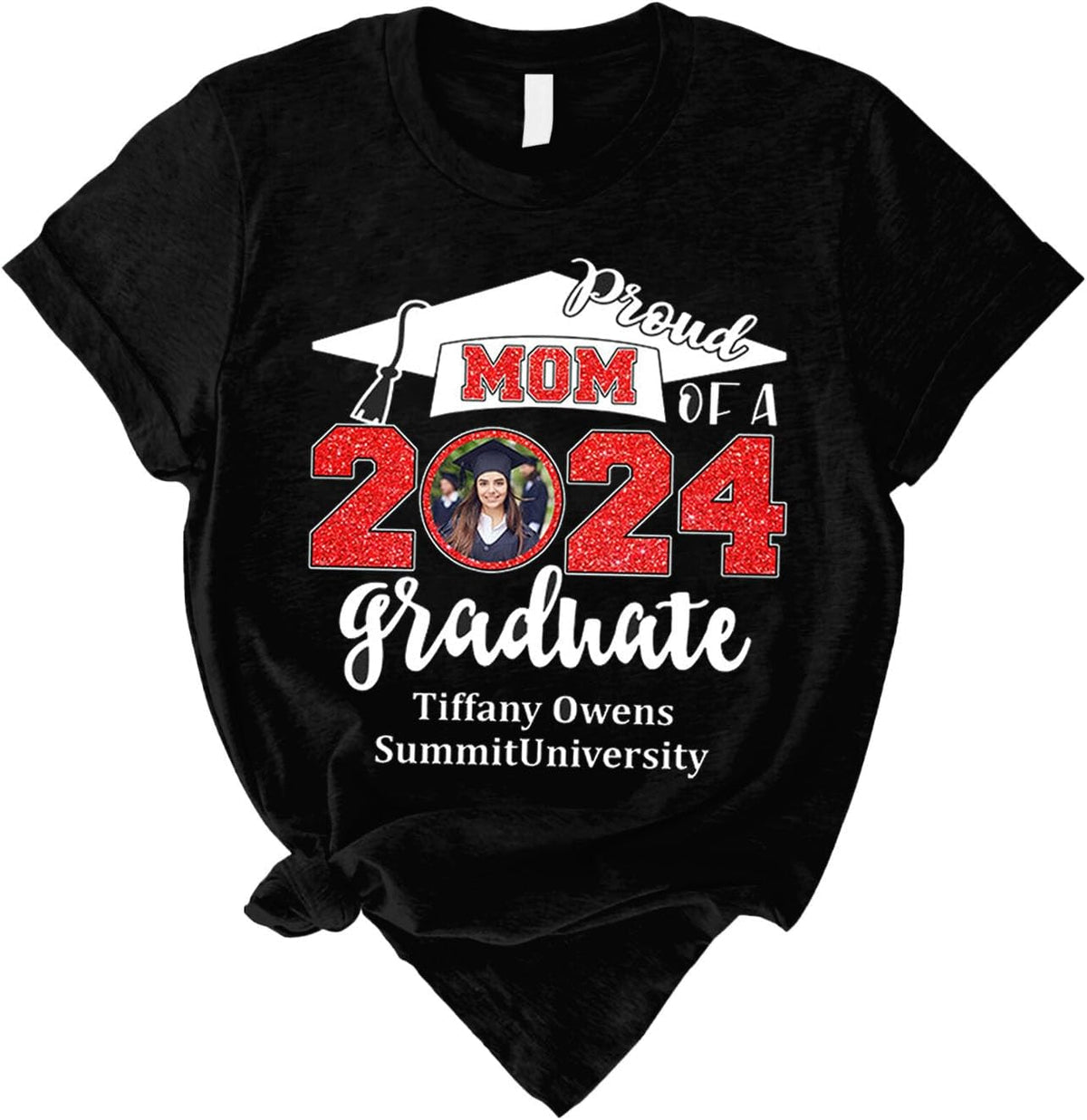 Personalized Graduation 2024 Shirt Proud Family of A Class of 2024 Graduate Class of 2024 Senior Class of 2024 Class of 2024