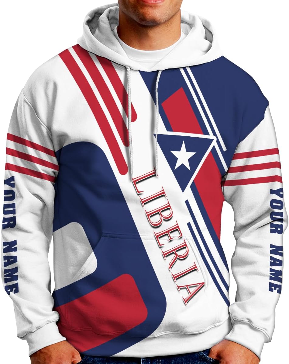 Royal Fight Personalized Liberia Shirts Liberian Pride Flag Shirt Liberia Flag Shirts Liberia Flag Gift T-Shirt for Men Women