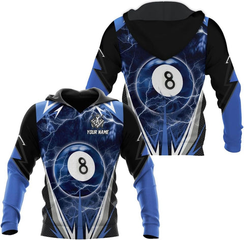 Pretyprints Personalized 3D Billiard Shirt Custom Name Men Women Team Apparel Pool 8 Ball Flag Tshirt Billiards Shirts Gift