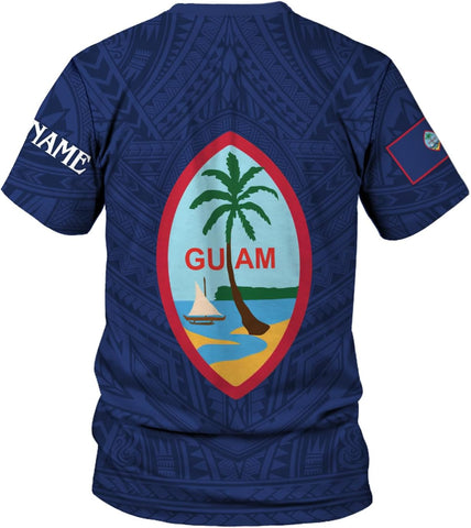 MoonArt Personalized Guam Shirt - Guahan Pride Tshirt for Men & Women - Guam Gifts Tee