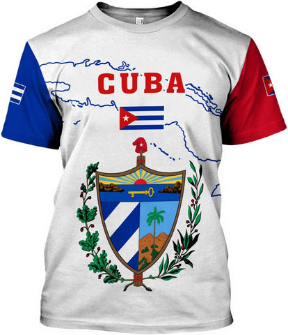 MoonArt Personalized Name Cuba Shirt 3D, Cuban Tshirts for Men and Women, Cuba Flag Shirt, Sweatshirt, Hoodies, Zip Hoodies