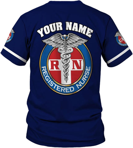 MoonArt Personalized Name Nurse Shirt Nurse Gifts Nurse Graduation Gift Funny Nurse T-Shirt Gift, Nursing Emergency Shirts