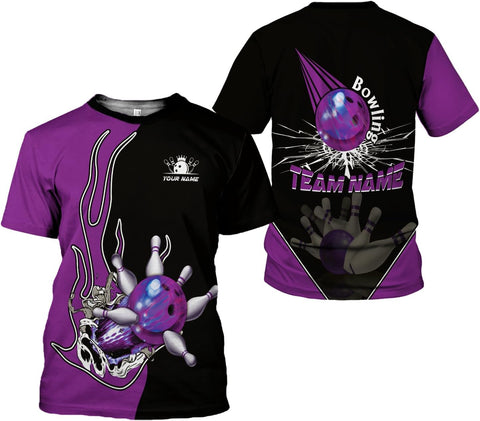 AOVL Custom Bowling Shirts for Men Bowling Shirts Bowling Shirts Unisex Bowling Jerseys for Men Custom Bowling Shirts for Men
