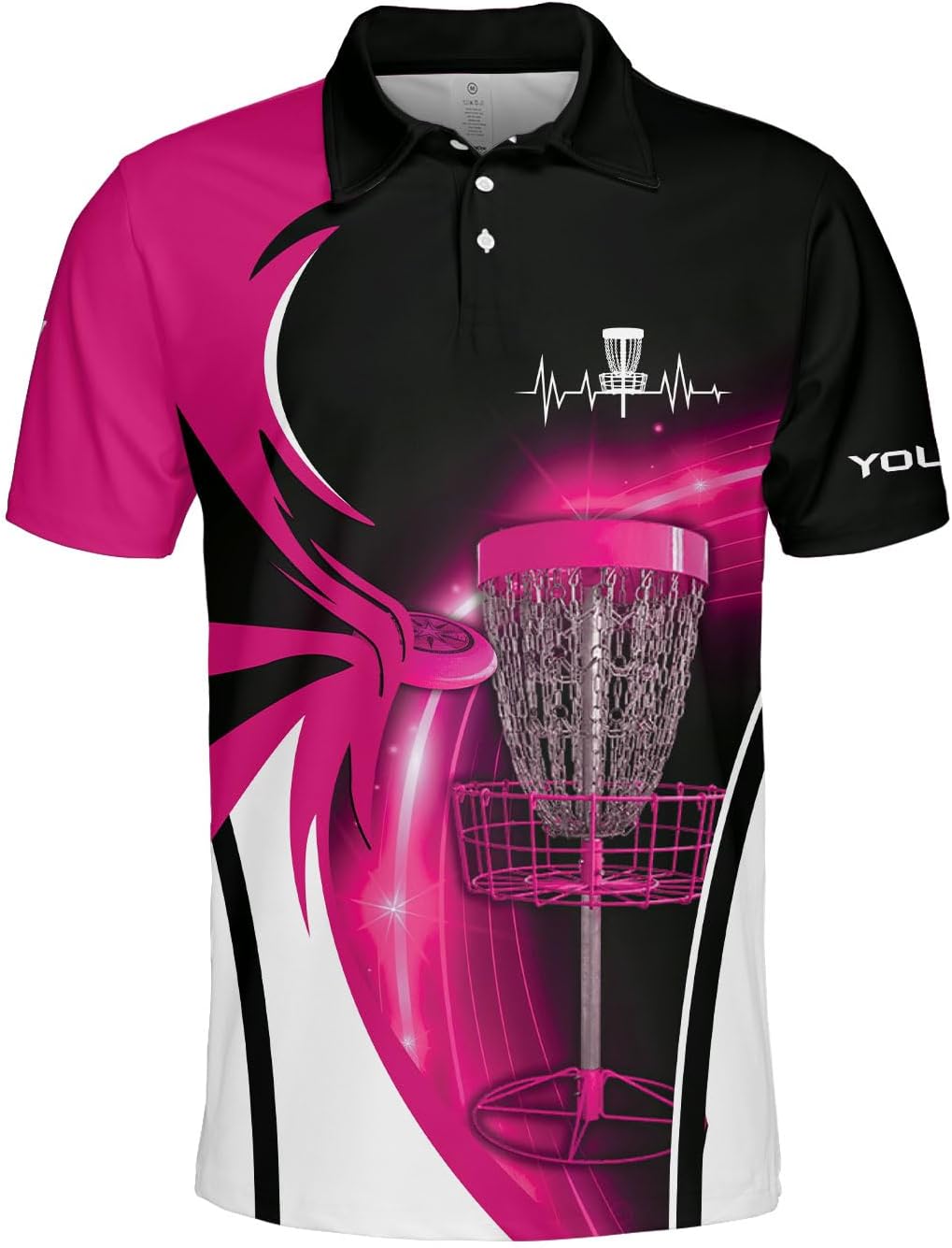 Royal Fight Personalized Polo Shirt - 3D Disc Golf Jerseys for Men & Teams S-5XL - Perfect Disc Golf Gifts