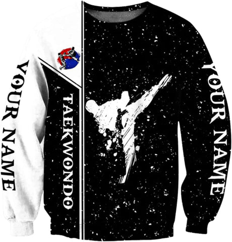 MAPrints Personalized Taekwondo 3D Shirt, Gift for Taekwondo Lover, Taewondo T-Shirts, Sweatshirt, Hoodie and Zip Hoodie